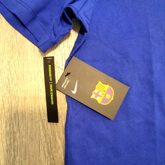BRAND NEW Nike F.C. Barcelona T-Shirt Mens Size: Large - Picture 5 of 6